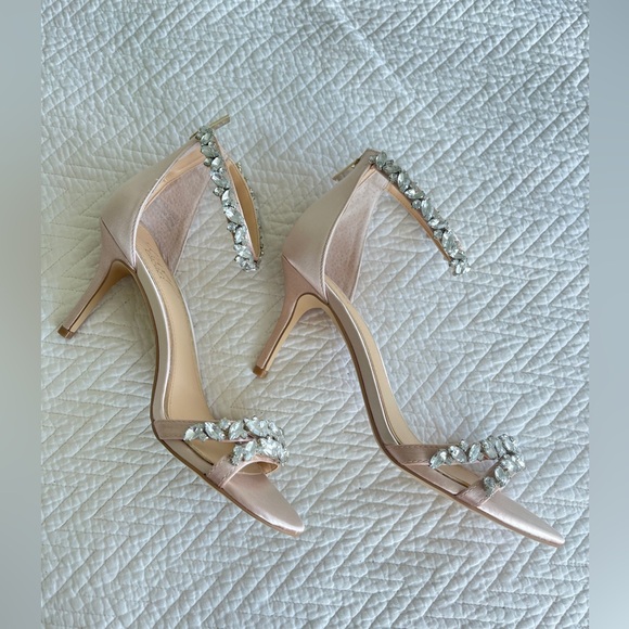 JEWEL BADGLEY MISCHKA
Women's Caroline Embellished Ankle Strap Evening Sandals - Picture 2 of 7